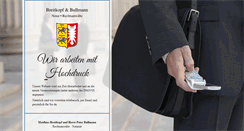 Desktop Screenshot of kanzlei-breitkopf-bullmann.de