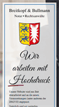 Mobile Screenshot of kanzlei-breitkopf-bullmann.de